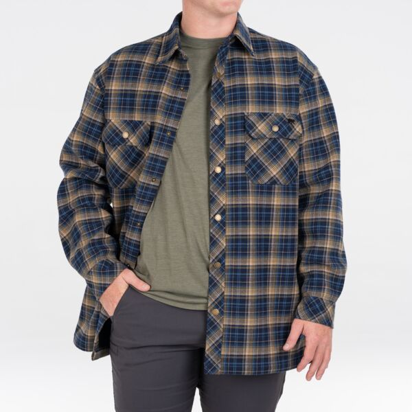 Polar King Patriot Bonded Flannel Shirt Jacket 526-SEA Patriot Bonded Flannel Shirt Jacket Thumbnail