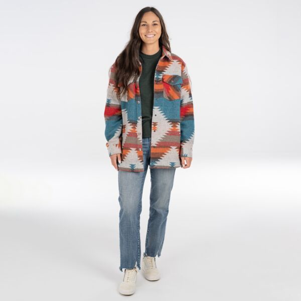Key Kingston Shacket for Women 538-SEA Kingston Shacket for Women Thumbnail