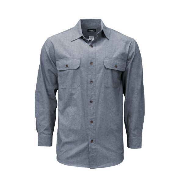 Key KEY Chambray Long Sleeve Shirt 517-C KEY Chambray Long Sleeve Shirt Thumbnail