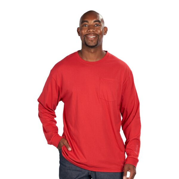 Key KEY Spartan Long Sleeve Pocket Tee 860-C KEY Spartan Long Sleeve Pocket Tee Thumbnail
